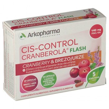 arkopharma cis control cranberola flash