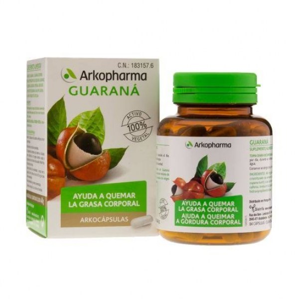 arkopharma guarana 84 capsulas arkocapsulas