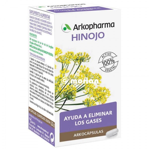 arkopharma hinojo 45 capsulas