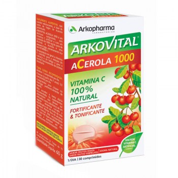 arkovital acerola 1000 30 comprimidos