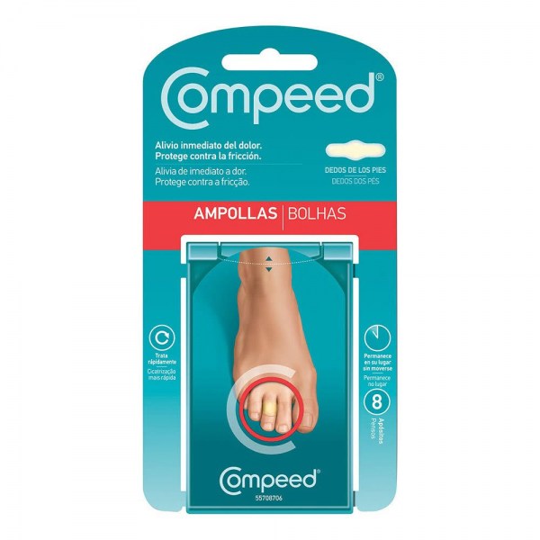 compeed ampollas dedos pies 8 apositos