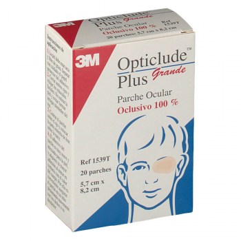 opticlude parche ocular plus grande 20 ud